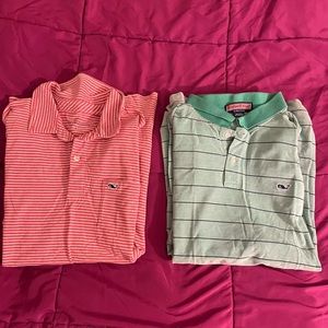 2 Men’s vineyard vines t-shirts